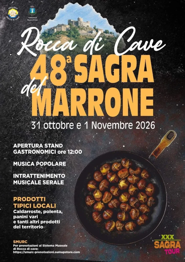 48 Sagra del marrone Rocca di Cave.