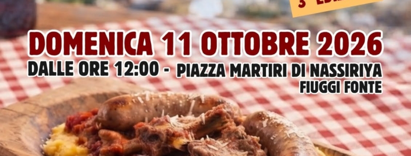 Festa della polenta Fiuggi 2026